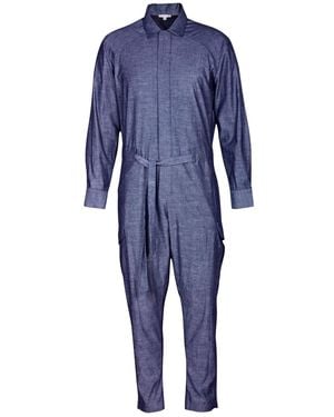 carlton jones Her Cargo Coverall - Blue