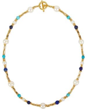 GEM BAZAAR Delft Necklace - Metallic