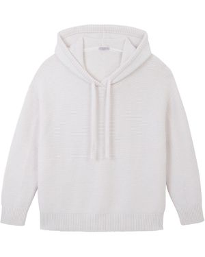 Mamu Dream Ivory Alpaca Blend Hoodie - White