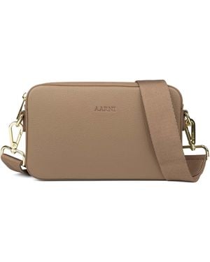 Aarni Crossbody Bag, Sand - Brown