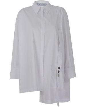 Mirimalist Drip Stone Shirt - White