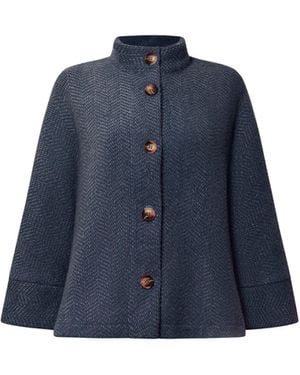 James Lakeland Batwing Jacket - Blue
