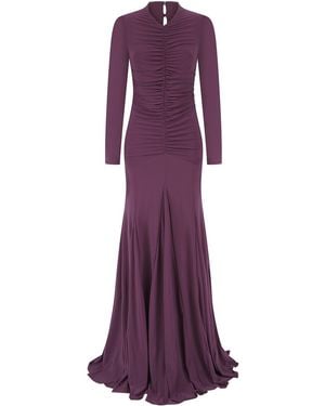 Celestine & Mae Zinnia Maxi Dress - Purple