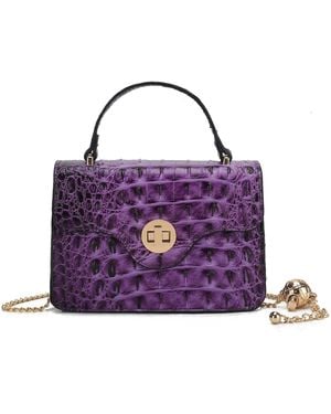 Mkf Collection - J'omor Mae Shoulder Bag - Purple
