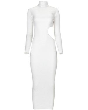 Vestiaire d'un Oiseau Libre Guilty Cut-Out Dress - White