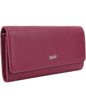 Paul Costelloe Accra Leather Wallet Purse - Red