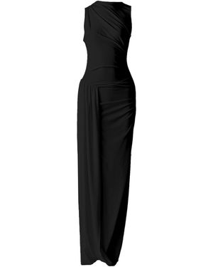 Ats the Label Evel Draped Dress - Black