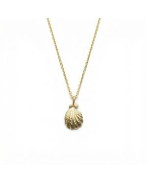 With Love Darling Mini Paloma Necklace - Metallic