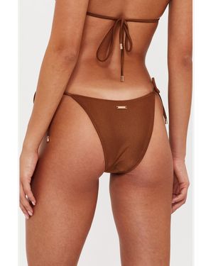 Sunkissed Le Triangle Bikini Bottoms - Brown