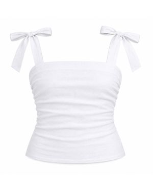 MARICEL Anna Top - White