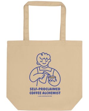 Anchor and Crew Neutrals Neutral Gustatory Coffee Alchemist Recycled Cotton Tote Bag - Natural