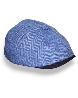 Mister Miller - Master Hatter Jack's Waterloo Newsboy Cap - Blue