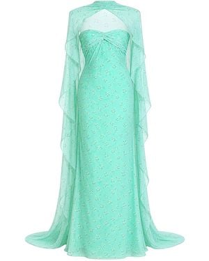 Herfetch Maxi Monet Dress - Green