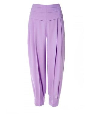 AGGI by HALEWSKI Bianca Viola Pants - Purple