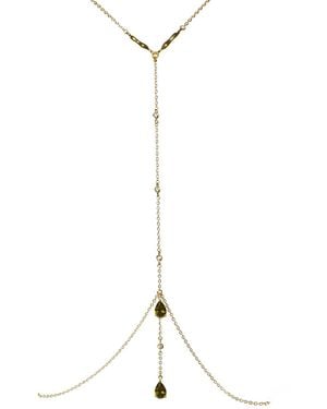 Studio Baloge Verdelle Body Chain - Metallic