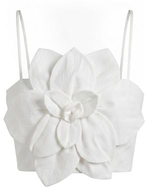 Yumi Kim Sahara Linen Top - White