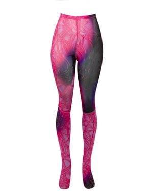 Paloma Lira Cherry Crystal Leggings - Pink