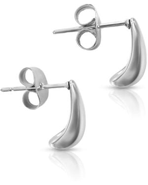 Evie Jewelry Swift Waterproof Stud Earrings - Metallic