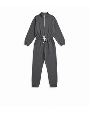 Altra Volta Terry Comfort Jumpsuit - Grey