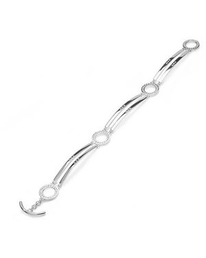 Lucy Quartermaine Art Deco Bracelet - Metallic