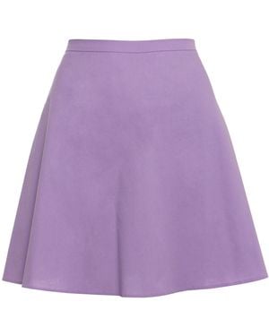 Roses Are Red Luna Mini Skirt Lilac - Purple
