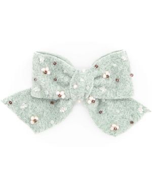 ADIBA Sophia Hair Handmade Bow - Green