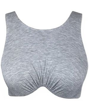 MONIQUE MORIN LINGERIE Core Wired Bra Top Fog - Grey