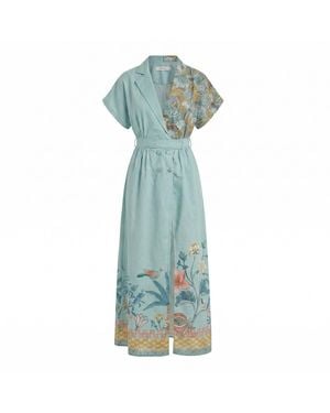Maison Qala Magnolia Dress - Green