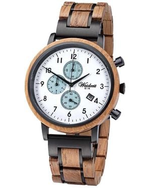 Waidzeit Gin Ice Chronograph Watch - Metallic