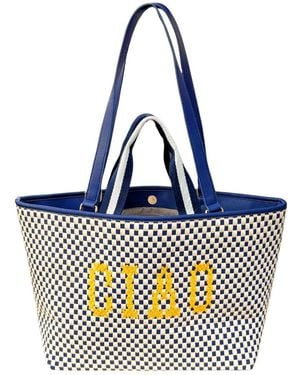 Lilly Loves Ciao And Hand Bag - Blue