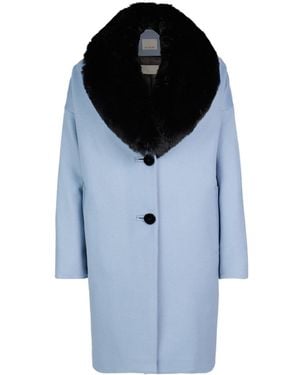 N'Onat Emilie Vegan Short Coat - Blue