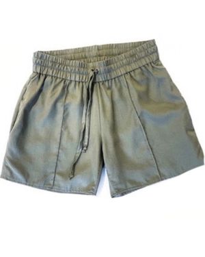 carlton jones Pin Tucked Short - Grey