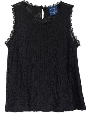 Tantra Spain Sl Sleeveless Lace Top - Black