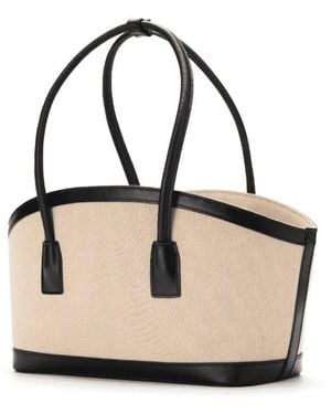 JURGI Neutrals / Canvas Tavo Tote Bag - Black