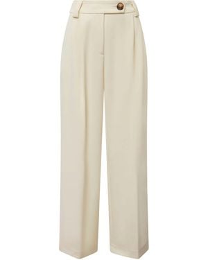 James Lakeland Button Cream Pants - White