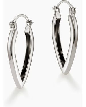 Armine + Ambrose The A Hoops - White