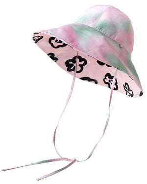 Lost Pattern Day Dream Reversible Sun Hat - Pink