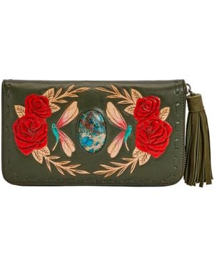 Jodi Lee Akaroa Rose Wallet - Red