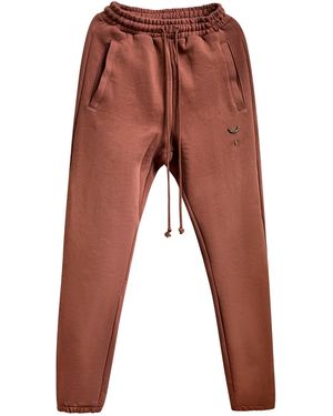 Nice Breed Drawstring Clay Joggers - Brown