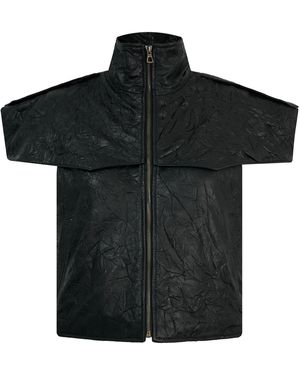 Lorena Saravia Ophelia Vest Leather - Black