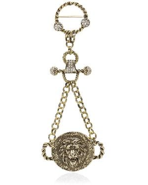 Bayemeyc Leo Brooch - Metallic