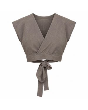 Taka Linen Choresuit Undyed - Gray