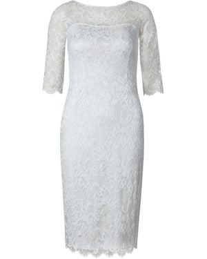 Alie Street London Lila Lace Wedding Dress - Grey