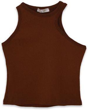 Michela Nikki Top - Brown