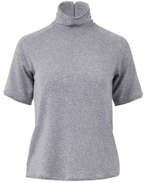 Elune Mode Soft High-Neck _ Soft Marl - Gray
