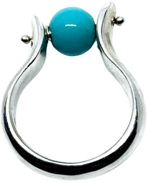 Tg-Jewellery by Tamara Gervasio Crusher Of Thoughts Spinning Beads Sterling - Blue