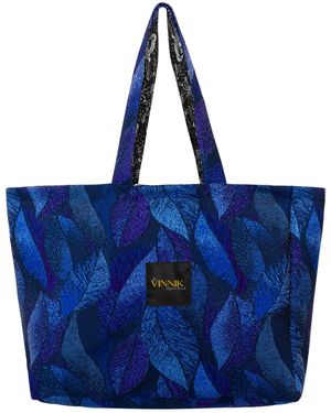 Byvinnik Flip Side Tote Bag - Blue