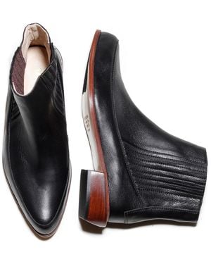 Mafalda Cordelia Ankle Boots - Black