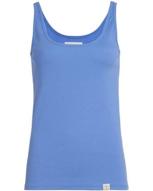 LOVETRUST Pima Rib Knit L&L Tank - Blue