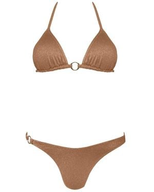 Forever Young the label Triangle Bikini Set - White